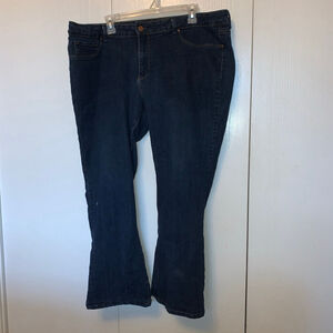Women's Jessica Simpson Blue Boot Cut Jeans 22W